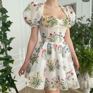 Teutamatoshi Flora Top and Skirt